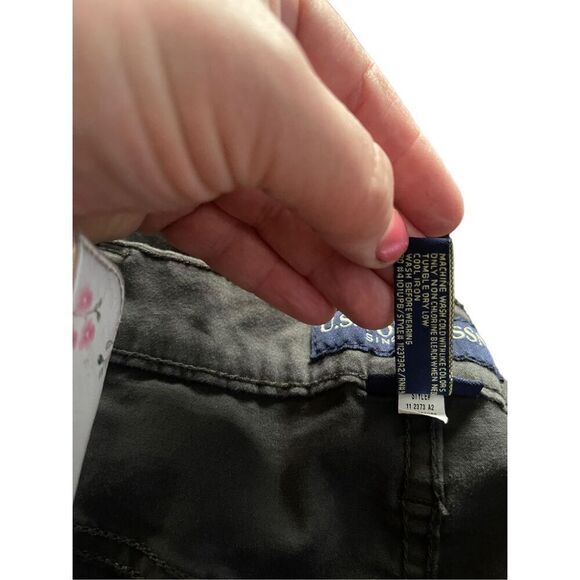 U.S. Polo ASSN Activate Stretch Men's Gray Slim Straight Fit Jeans Size 38 - Picture 4 of 14